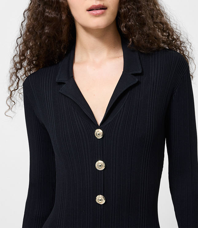French Connection Crinkle Knit Maxi Dress