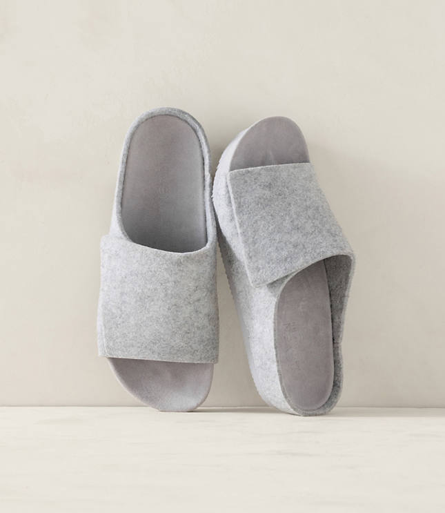 Haven Well Within Felted Wool Slides