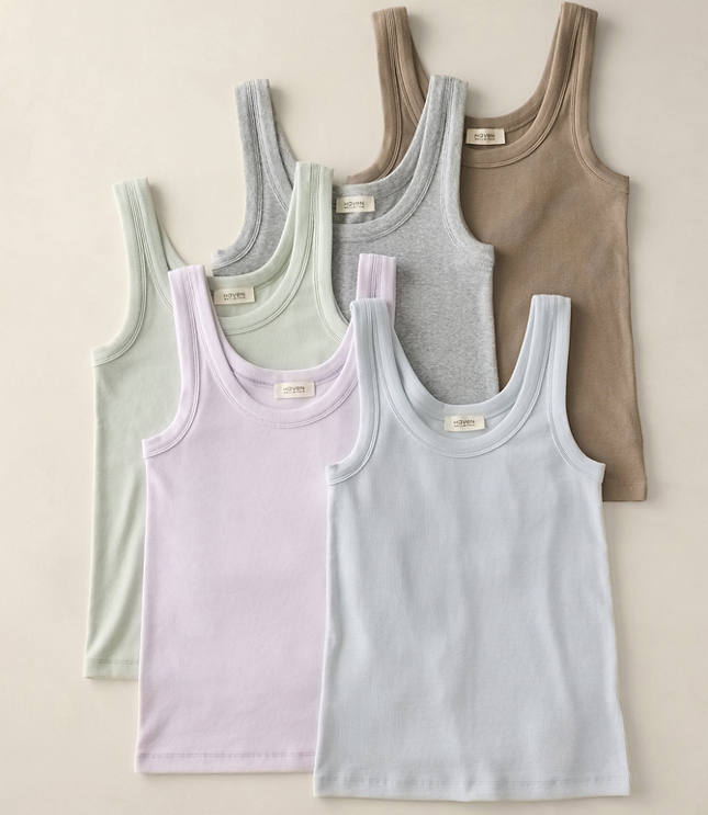 Haven Well Within Essential Organic Cotton Scoop Neck Tank carousel Product Image 3