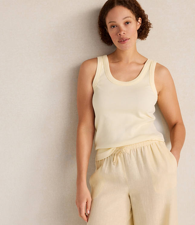 Haven Well Within Essential Organic Cotton Scoop Neck Tank