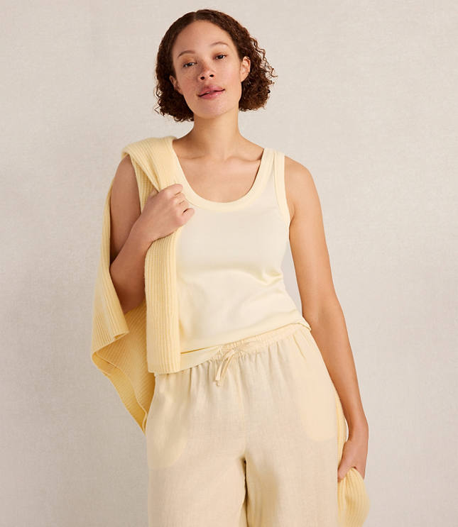 Haven Well Within Essential Organic Cotton Scoop Neck Tank