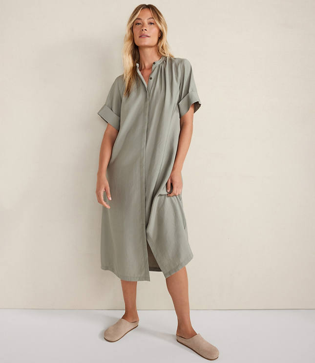 Haven Well Within Luxe Modal Short Sleeve Midi Dress