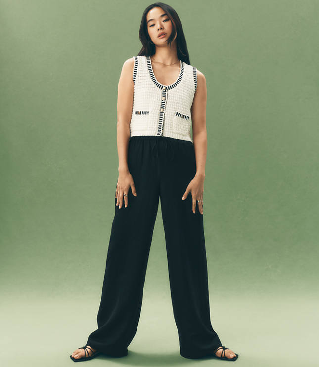 Sawyer Pull On Pants in Linen Blend