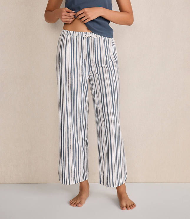 Haven Well Within Organic Cotton Jersey Painted Stripe Pajama Pants