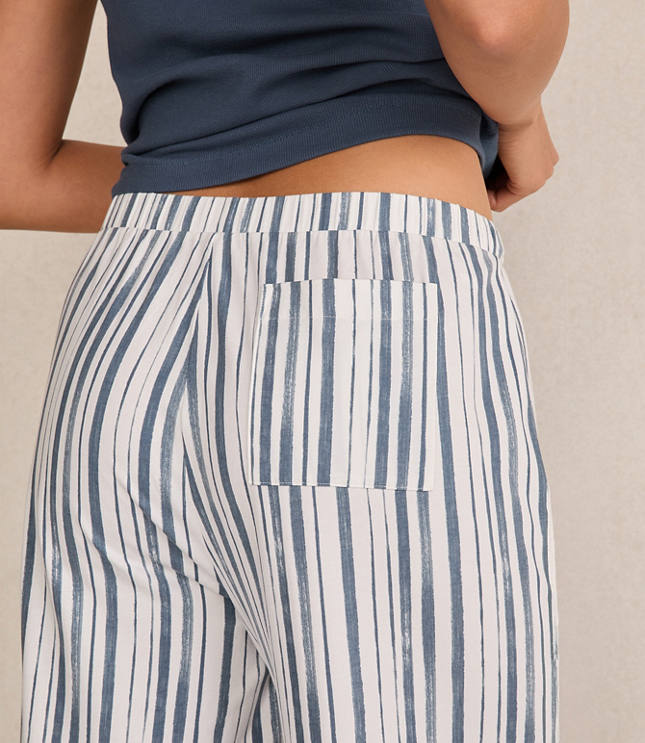 Haven Well Within Organic Cotton Jersey Painted Stripe Pajama Pants