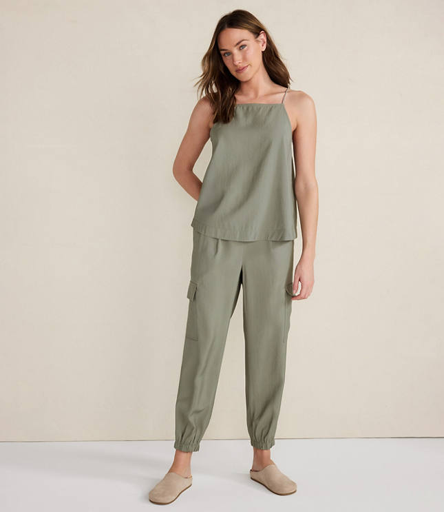 Haven Well Within Luxe Modal Square Neck Tank Top