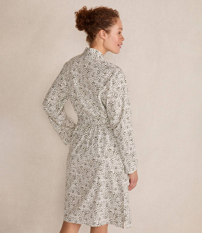 Haven Well Within Organic Cotton Jersey Animal Dot Robe