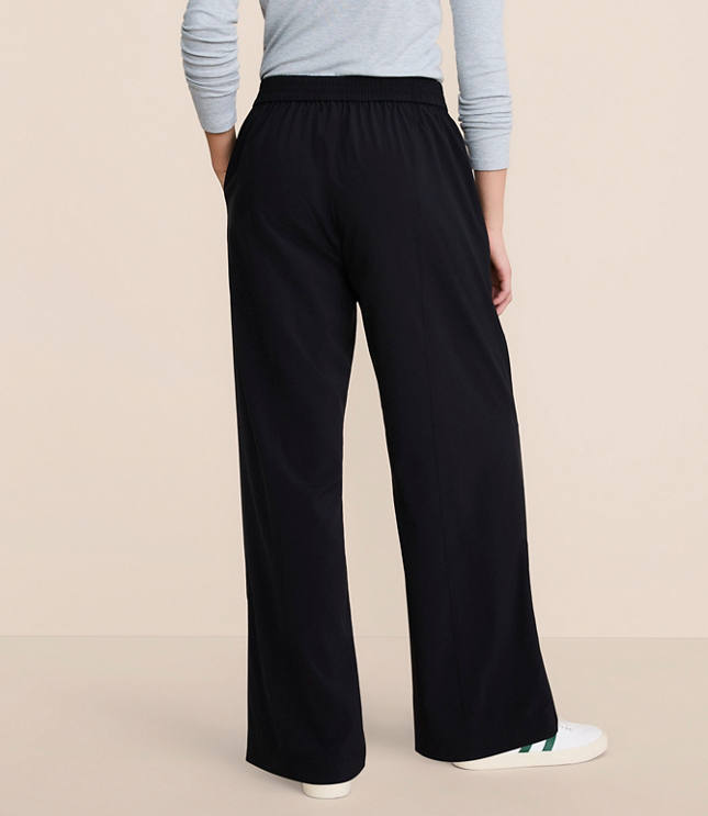 Lou & Grey Wanderweave Zip Wide Leg Pants