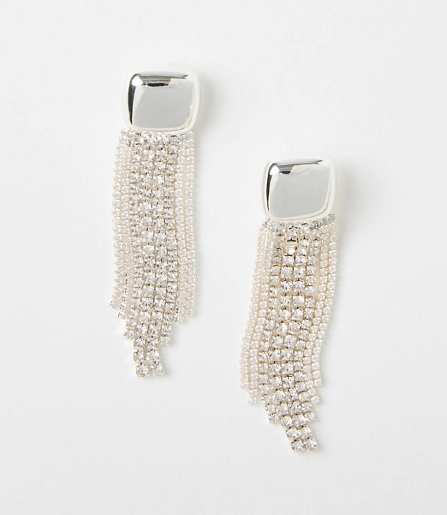 Crystal Waterfall Earrings