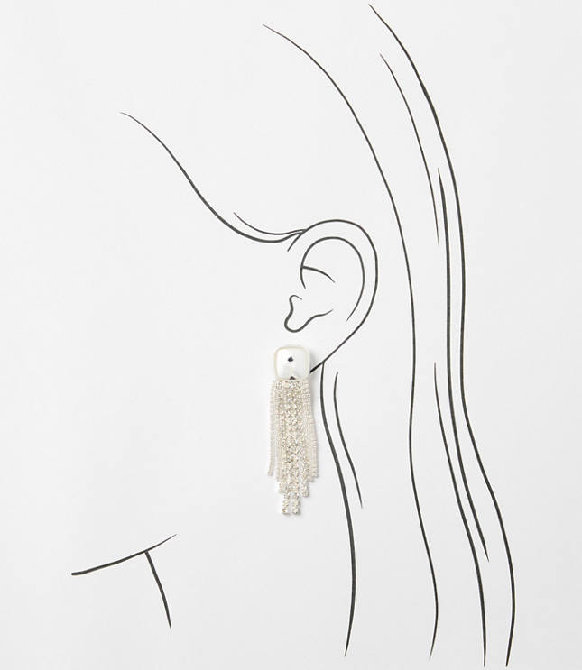 Crystal Waterfall Earrings
