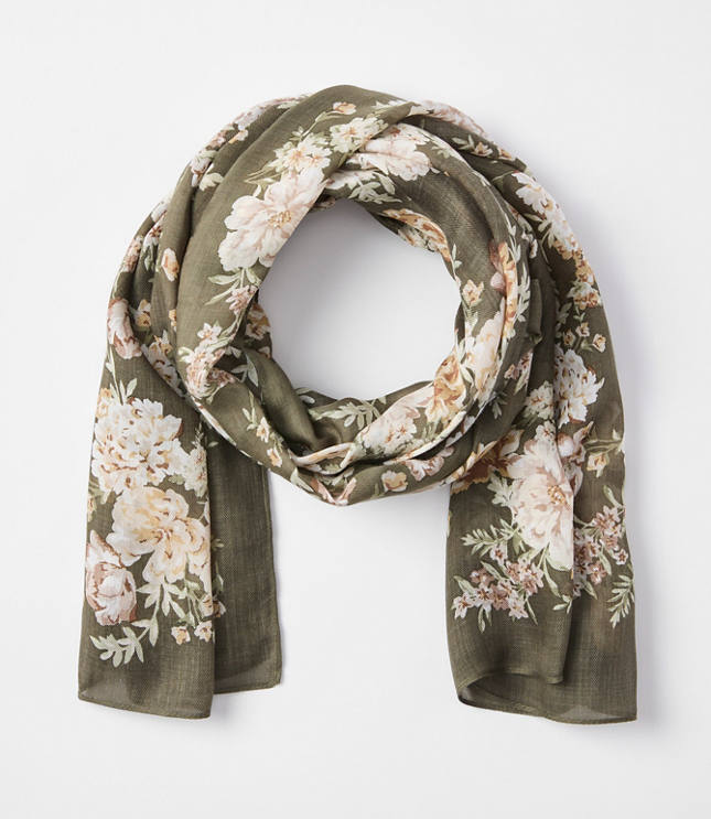Floral Scarf