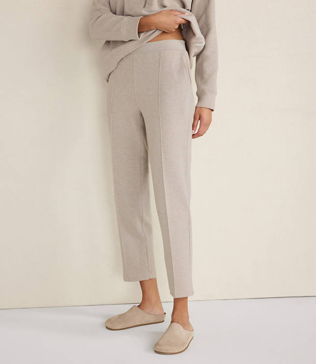 Haven Well Within Cotton Blend Ottoman Rib Tapered Pants carousel Product Image 1