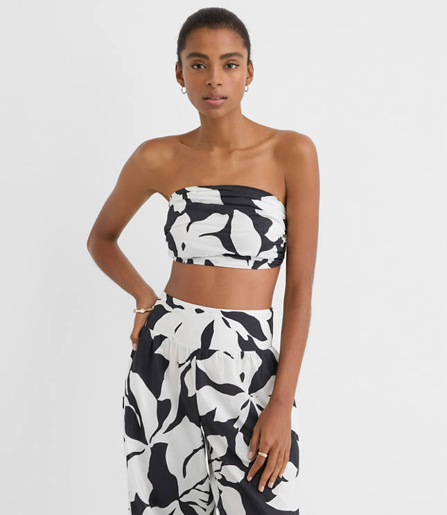 Petite LOFT Beach Magnolia Bandeau Top