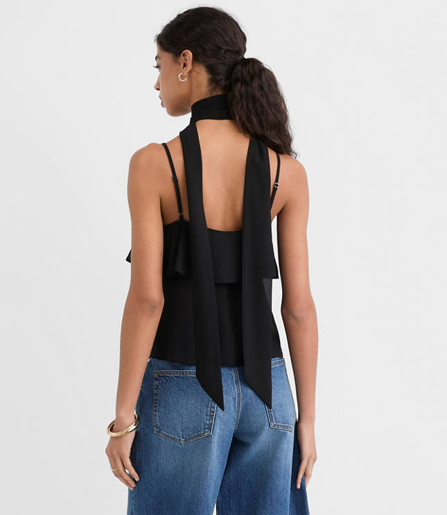 Scarf Tiered Cami - image 3