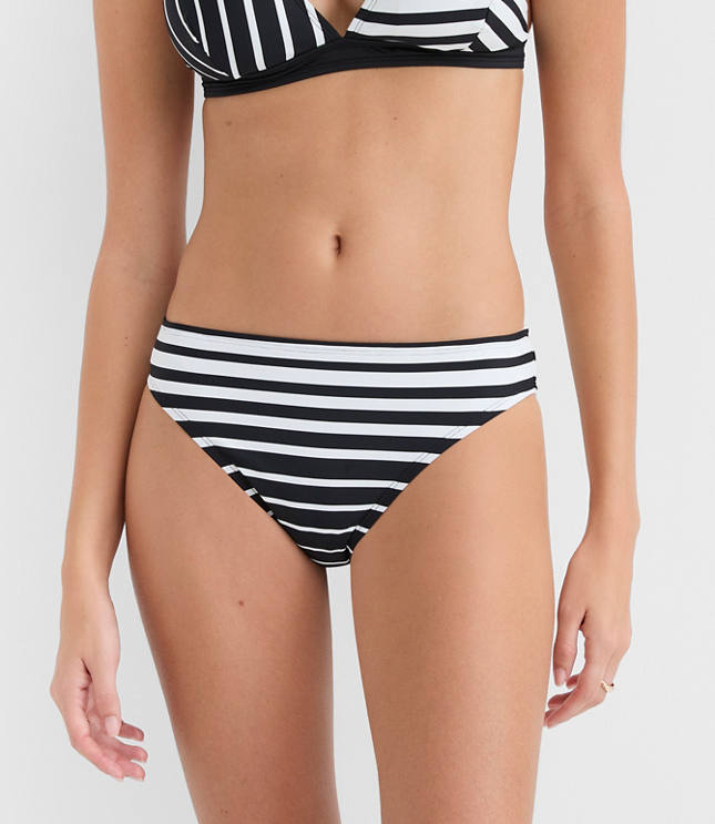 LOFT Beach Striped Bikini Bottom