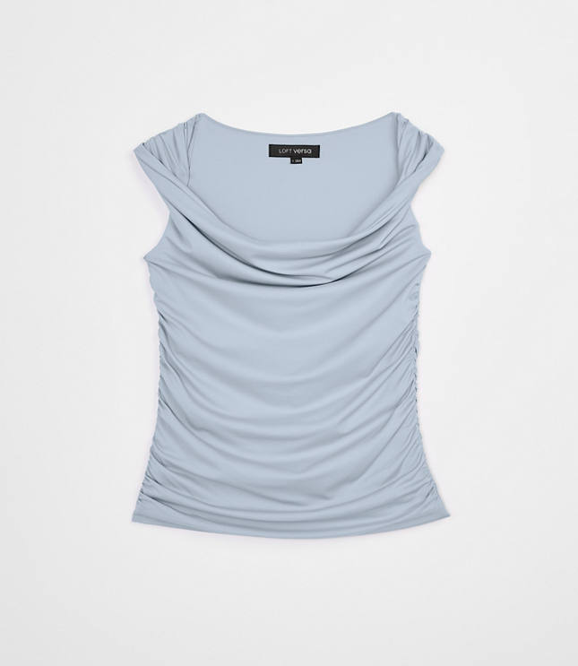 Petite LOFT Versa 360 Knit Off The Shoulder Top