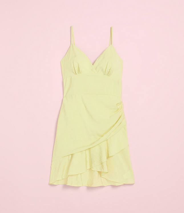 Lately Ruched Mini Dress