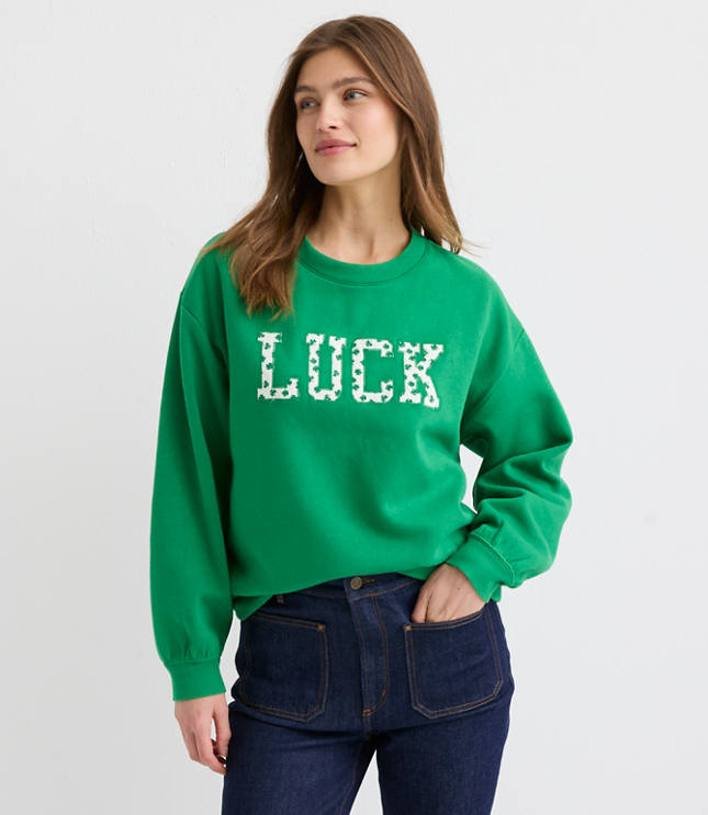Petite Luck Sweatshirt