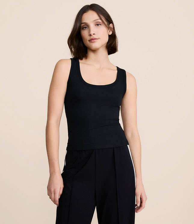 Petite Lou & Grey Ribbed Tank Top