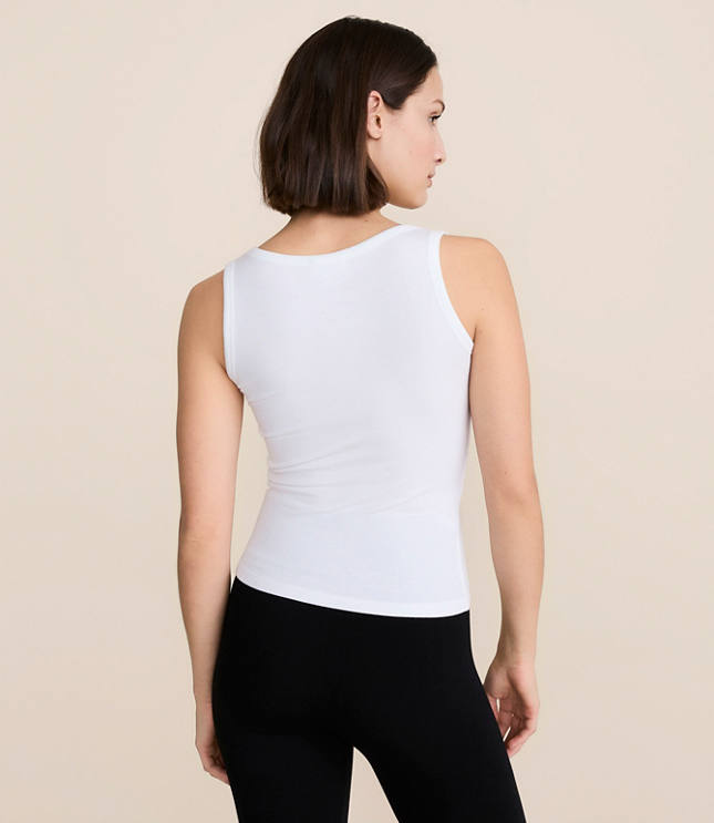 Petite Lou & Grey Ribbed Tank Top