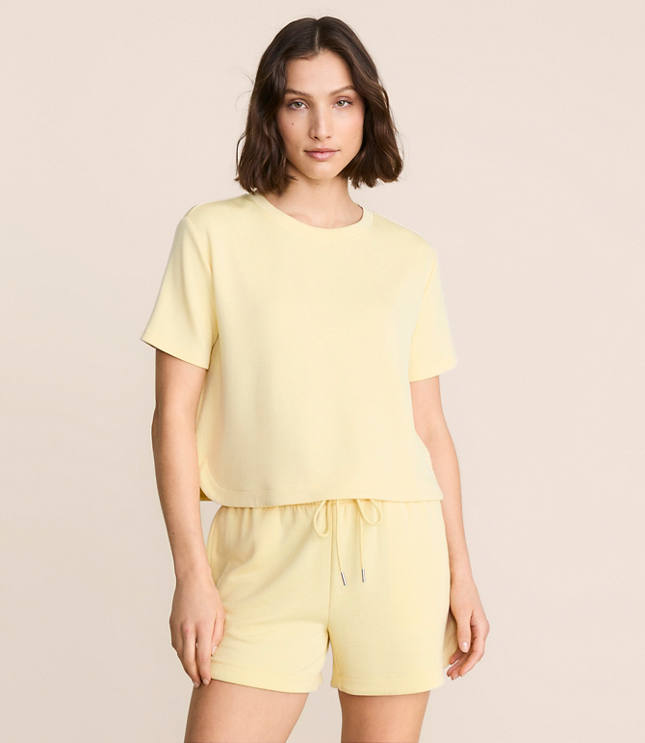 Lou & Grey Scubasoft Rounded Hem Tee