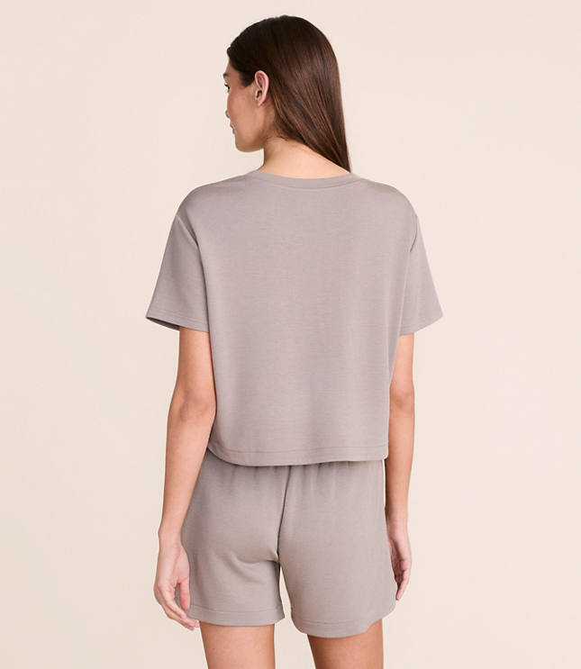Lou & Grey Scubasoft Rounded Hem Tee