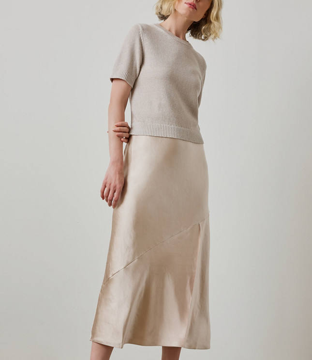 Lilla P Short Sleeve Sparkle Sweater