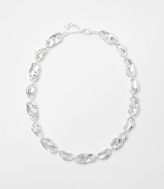 Textured Statement Necklace