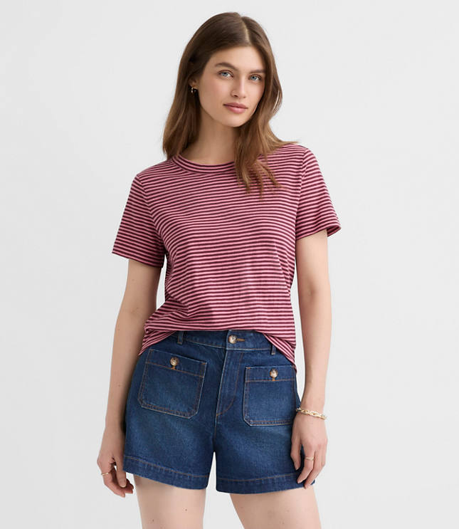 Striped Everyday Crew Tee