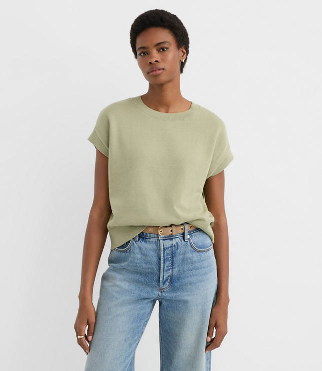 Refined Wedge Sweater Tee