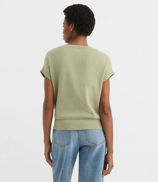 Refined Wedge Sweater Tee