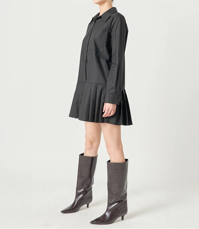 English Factory Colorblocked Shirtdress