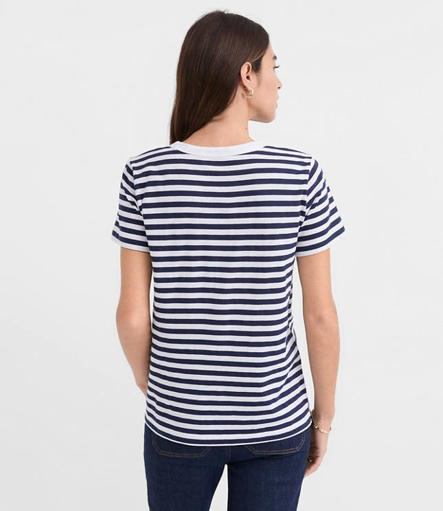 Striped Everyday Crew Tee