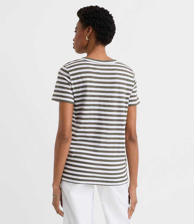 Striped Everyday Crew Tee