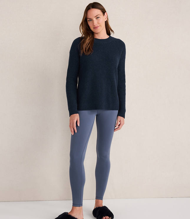 Haven Well Within Cashmere Shaker Stitch Crewneck Sweater