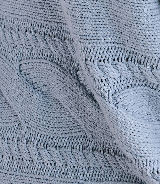 Haven Well Within Cotton Blend Horizontal Cable Sweater