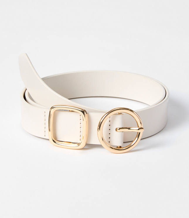 LOFT Versa Geo Leather Belt