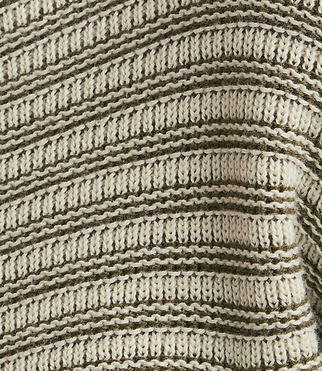 Haven Well Within Organic Cotton Linear Stitch Crewneck Sweater