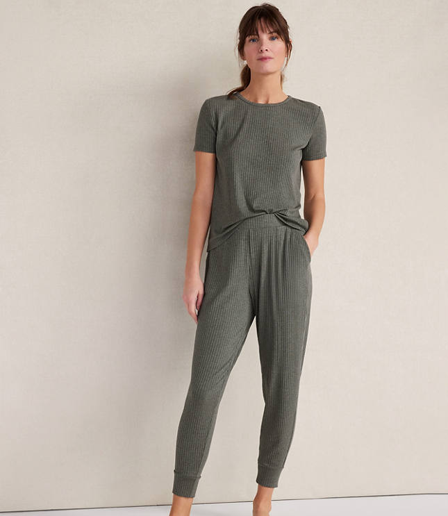 Haven Well Within Drapey Rib Knit Joggers