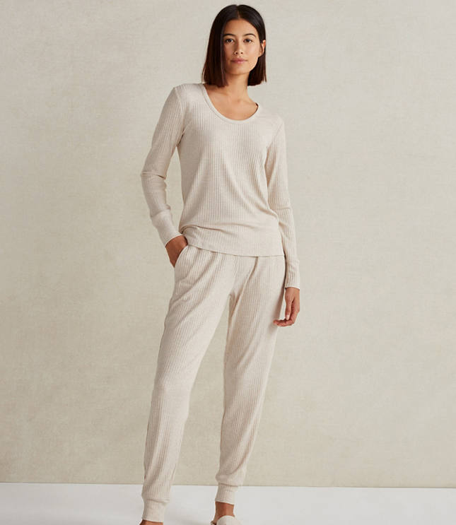 Haven Well Within Drapey Rib Knit Joggers