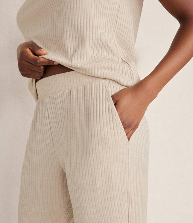 Haven Well Within Drapey Rib Knit Joggers carousel Product Image 3