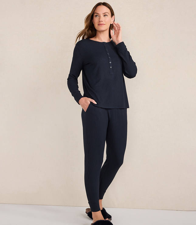 Haven Well Within Drapey Rib Knit Joggers