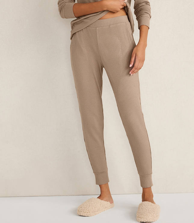 Haven Well Within Drapey Rib Knit Joggers