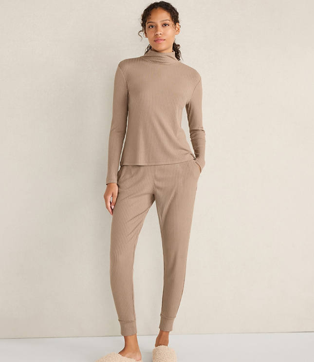 Haven Well Within Drapey Rib Knit Turtleneck