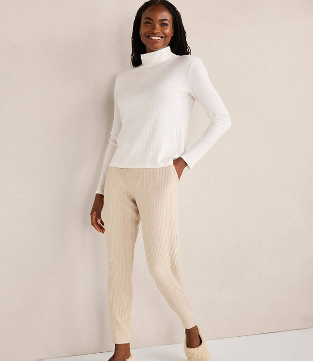 Haven Well Within Drapey Rib Knit Turtleneck