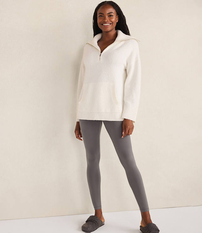 Haven Well Within Boucle Half-Zip Pullover