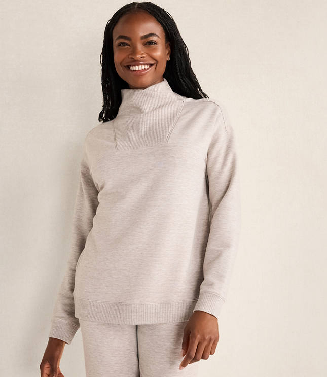 Haven Well Within Fleece Crossover Sweatshirt