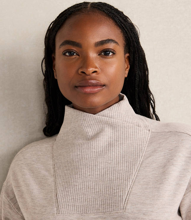 Haven Well Within Fleece Crossover Sweatshirt