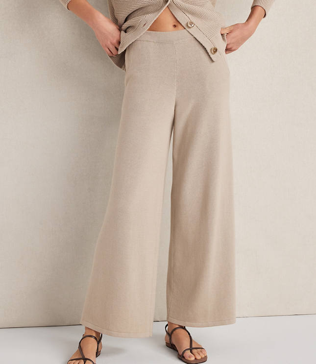 Haven Well Within Organic Cotton Wide Leg Pants