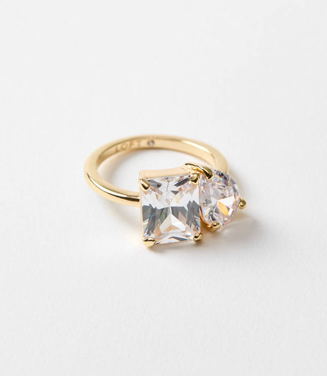 Sparkle Cluster Ring